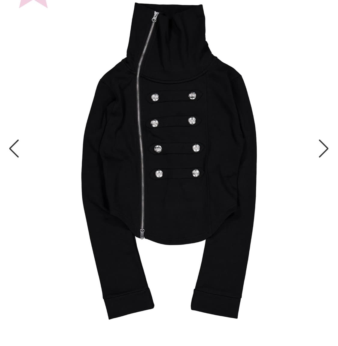 NAPOLEON HIGH-NECK JACKET / BLACK 상품이미지1