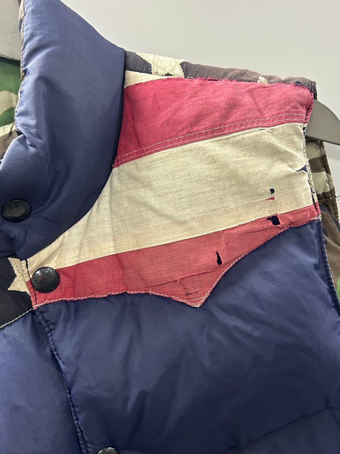 데님앤서플라이 리버시블 다운 베스트 상품이미지3