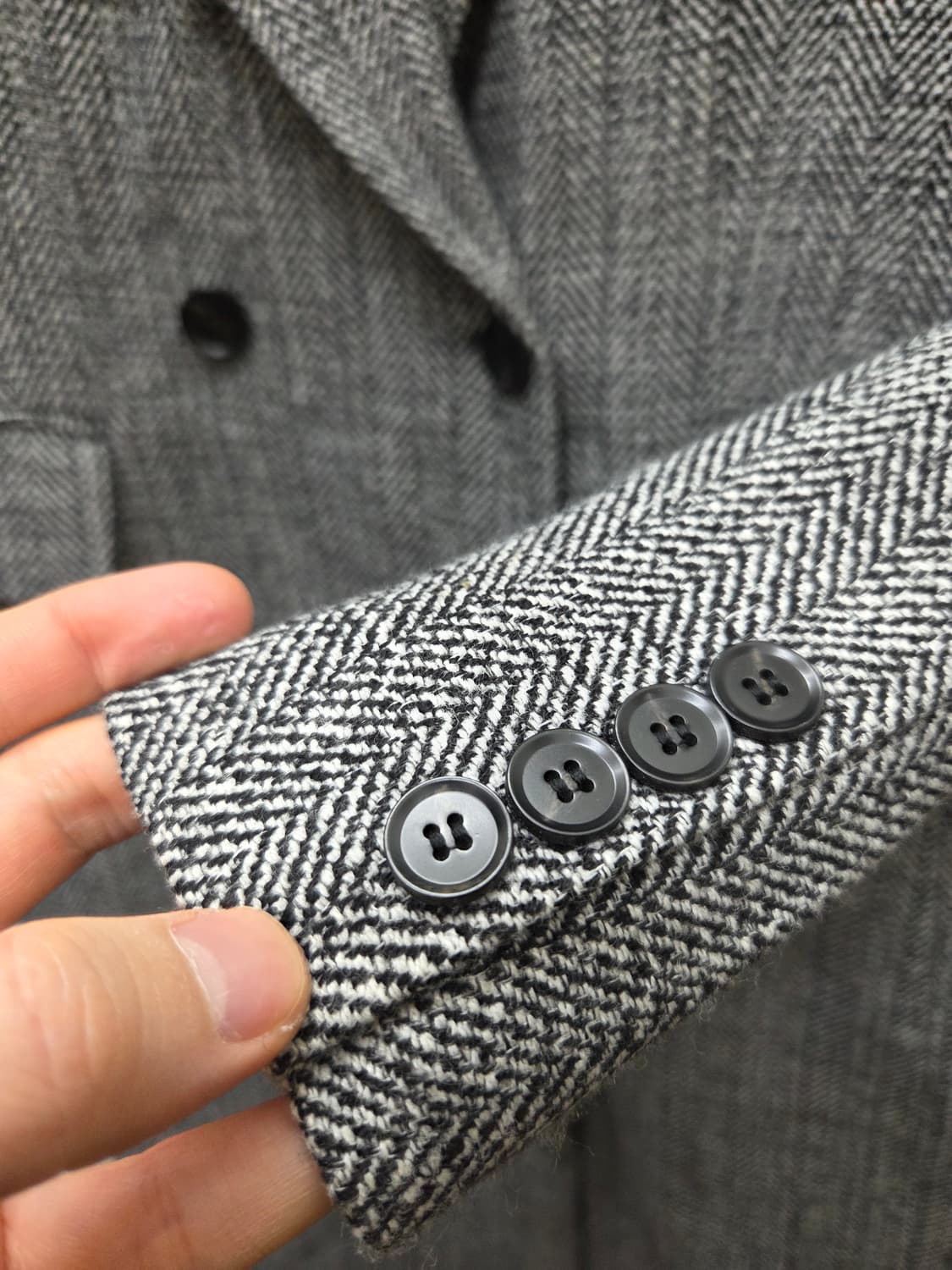 체루티 1881 울 더블 코트 상품이미지4