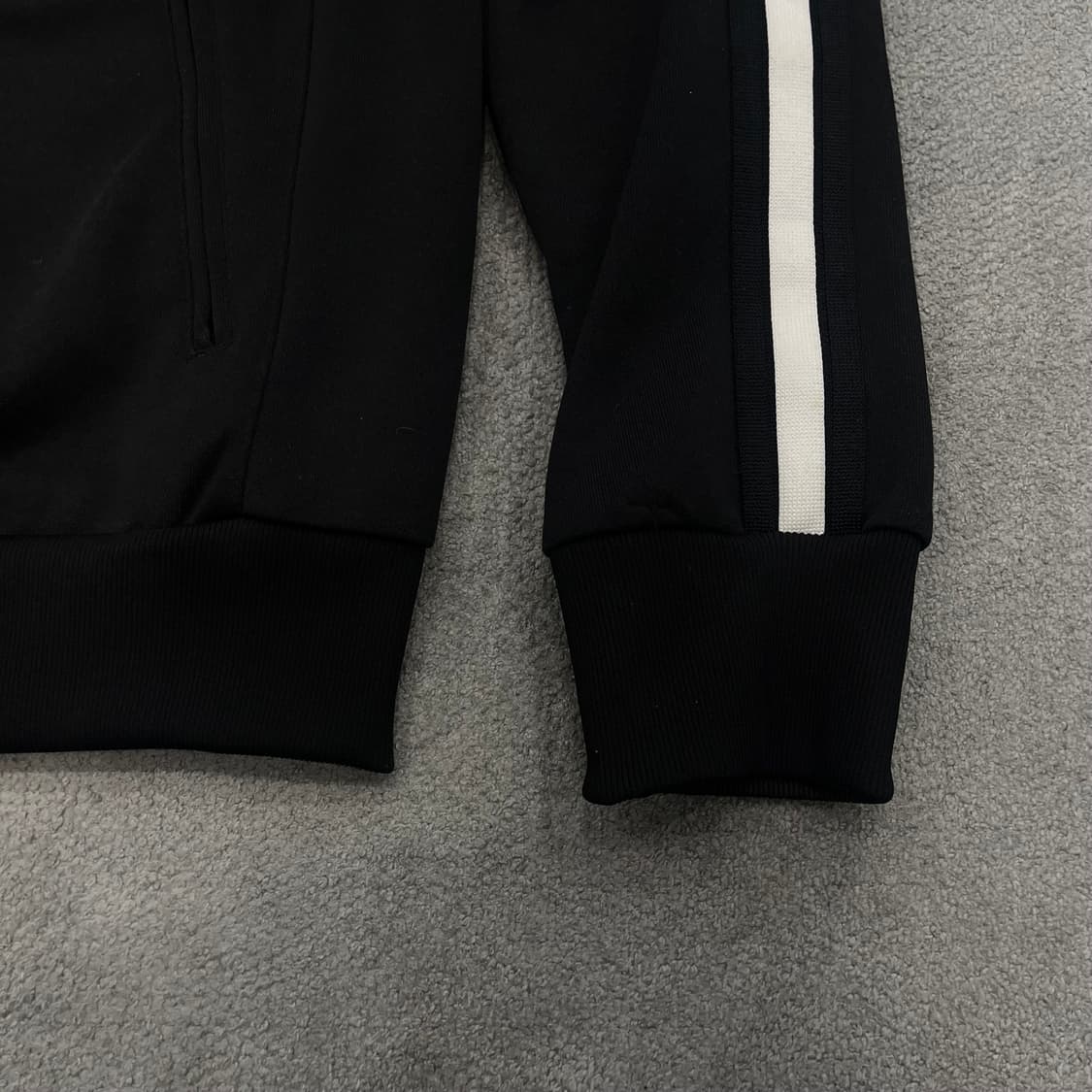 L 뉴발란스 블랙 트랙 자켓 화이트 라인 상품이미지3