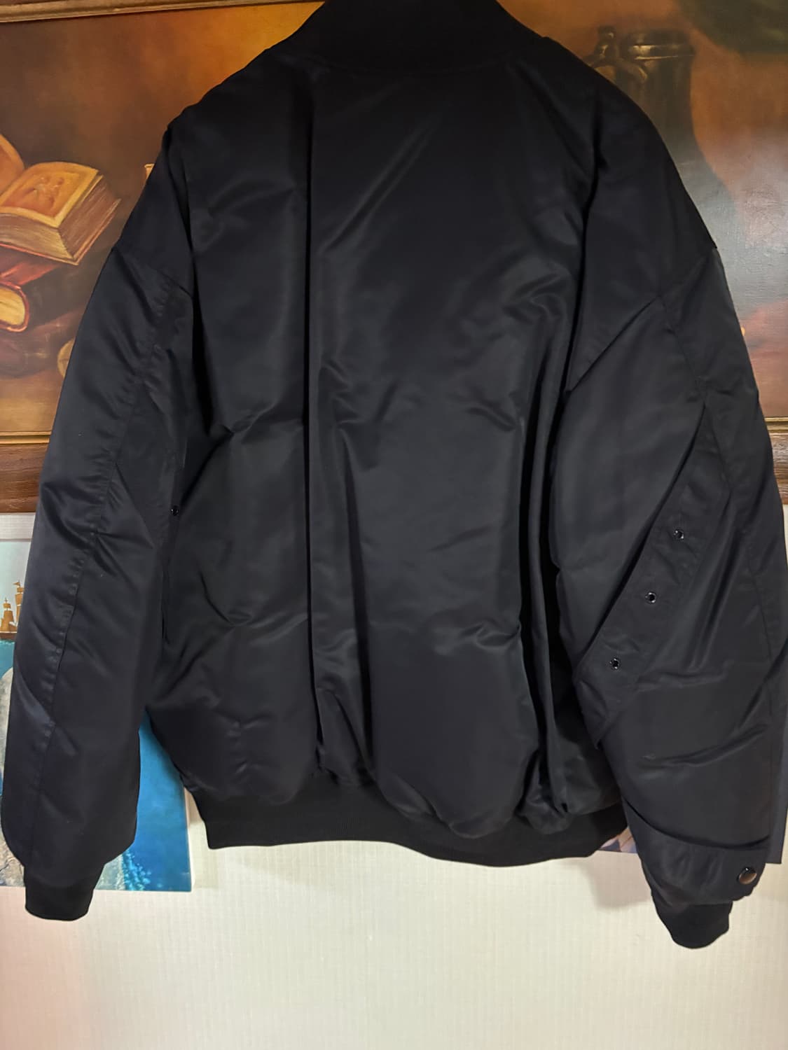 (새 거)렉토 오버사이즈 나일론 다운 점퍼 L 상품이미지4