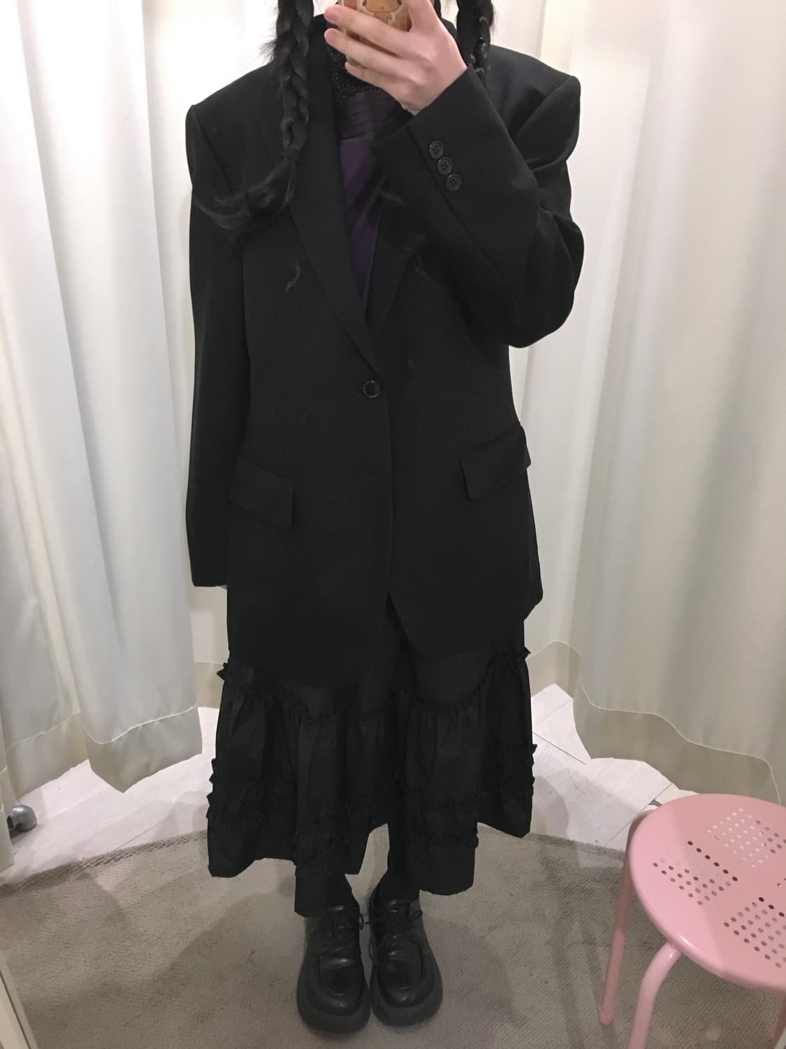 FARAGO 오버숄더 블레이저 상품이미지2