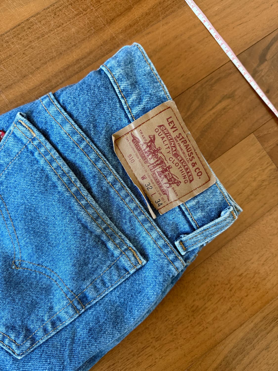 [39/97] Usa Levi's 510 denim 상품이미지3