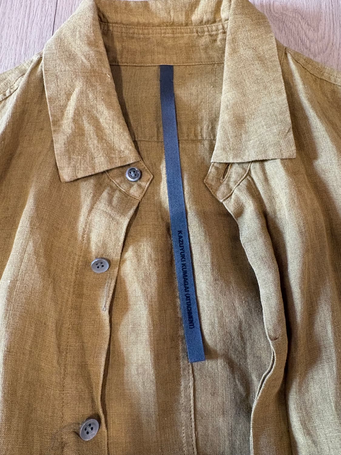 Kazyuki Kumagai Attachment 셔츠 상품이미지2