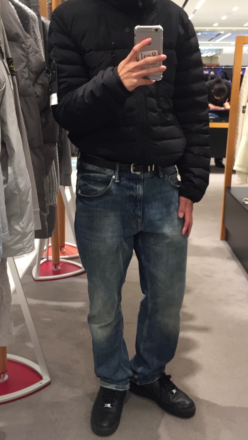 H&M 스트레이트 핏 진 팝니다 상품이미지1