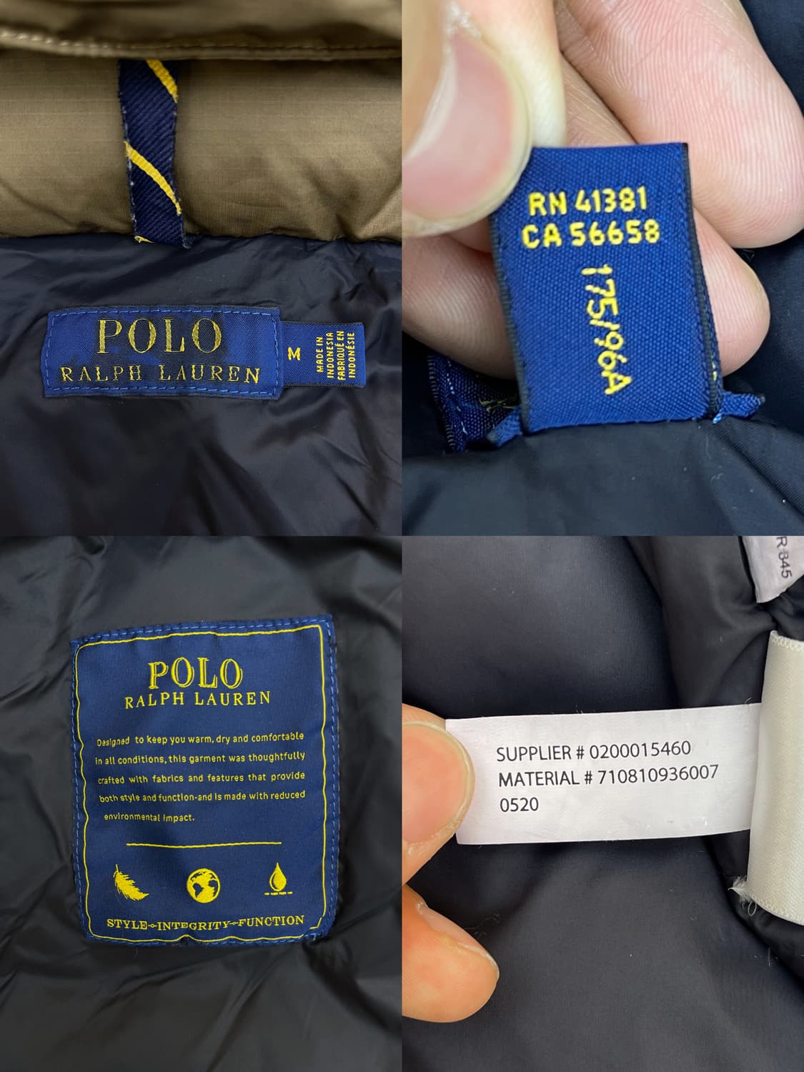 폴로랄프로렌 고햄 다운자켓 상품이미지9