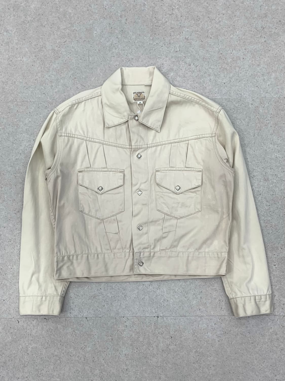 Levis 리바이스 90s 쇼트혼 웨스턴자켓 상품이미지1