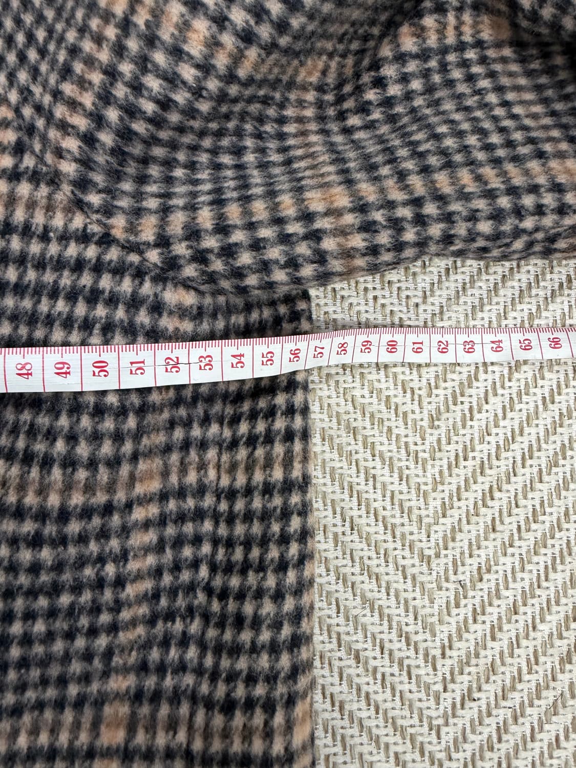 정품) TIME 타임 한섬 여성 체크무늬 자켓 56 상품이미지8