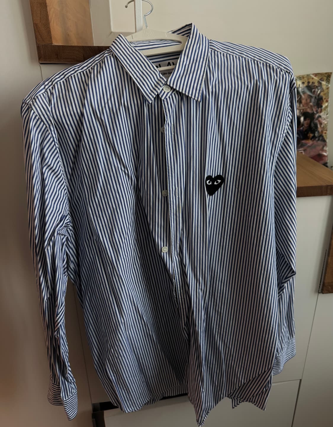 꼼데가르송 스트라이프 셔츠 L 상품이미지1
