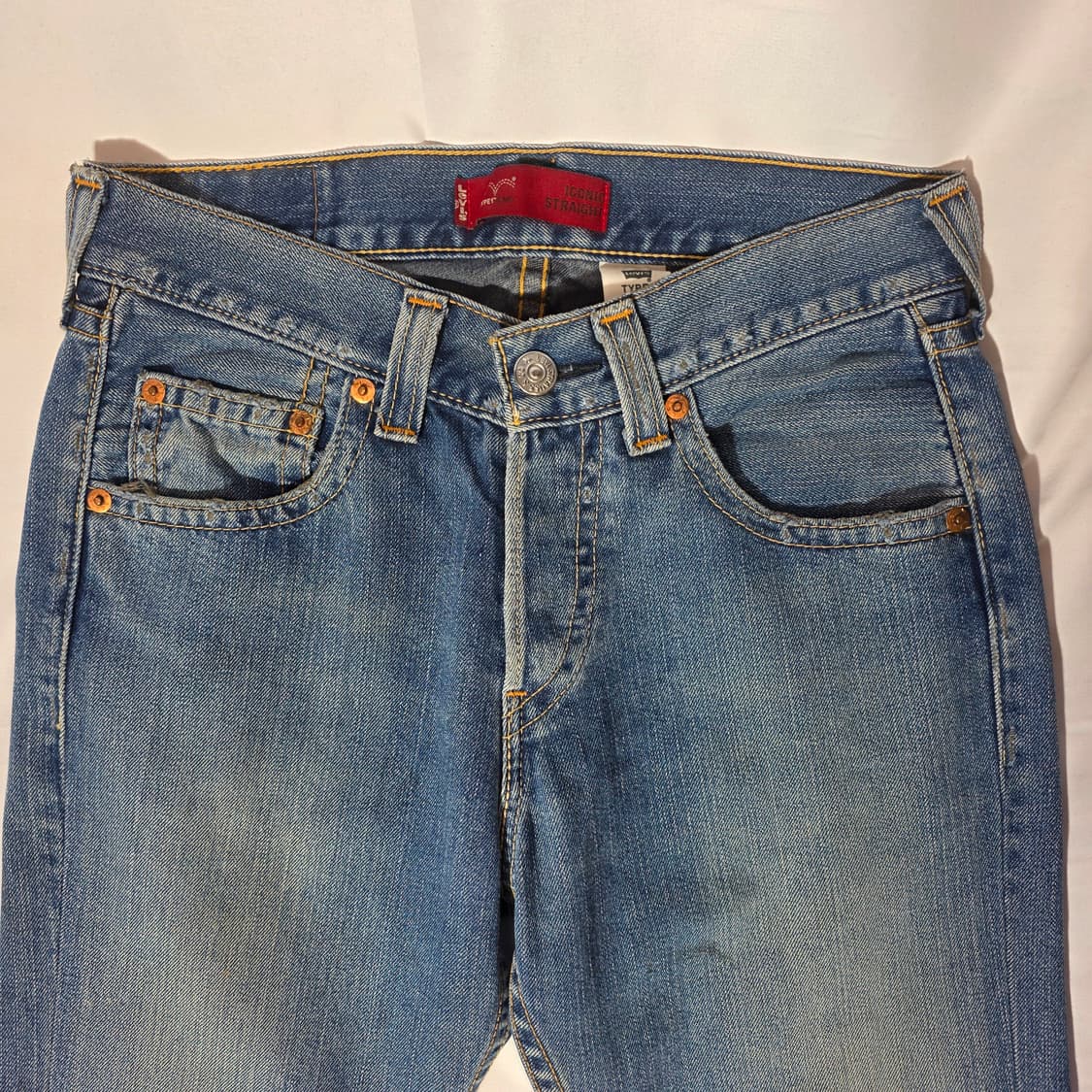 [W30L30]00s 리바이스 타입원 아이코닉 스트레이트핏 데님팬츠 상품이미지2