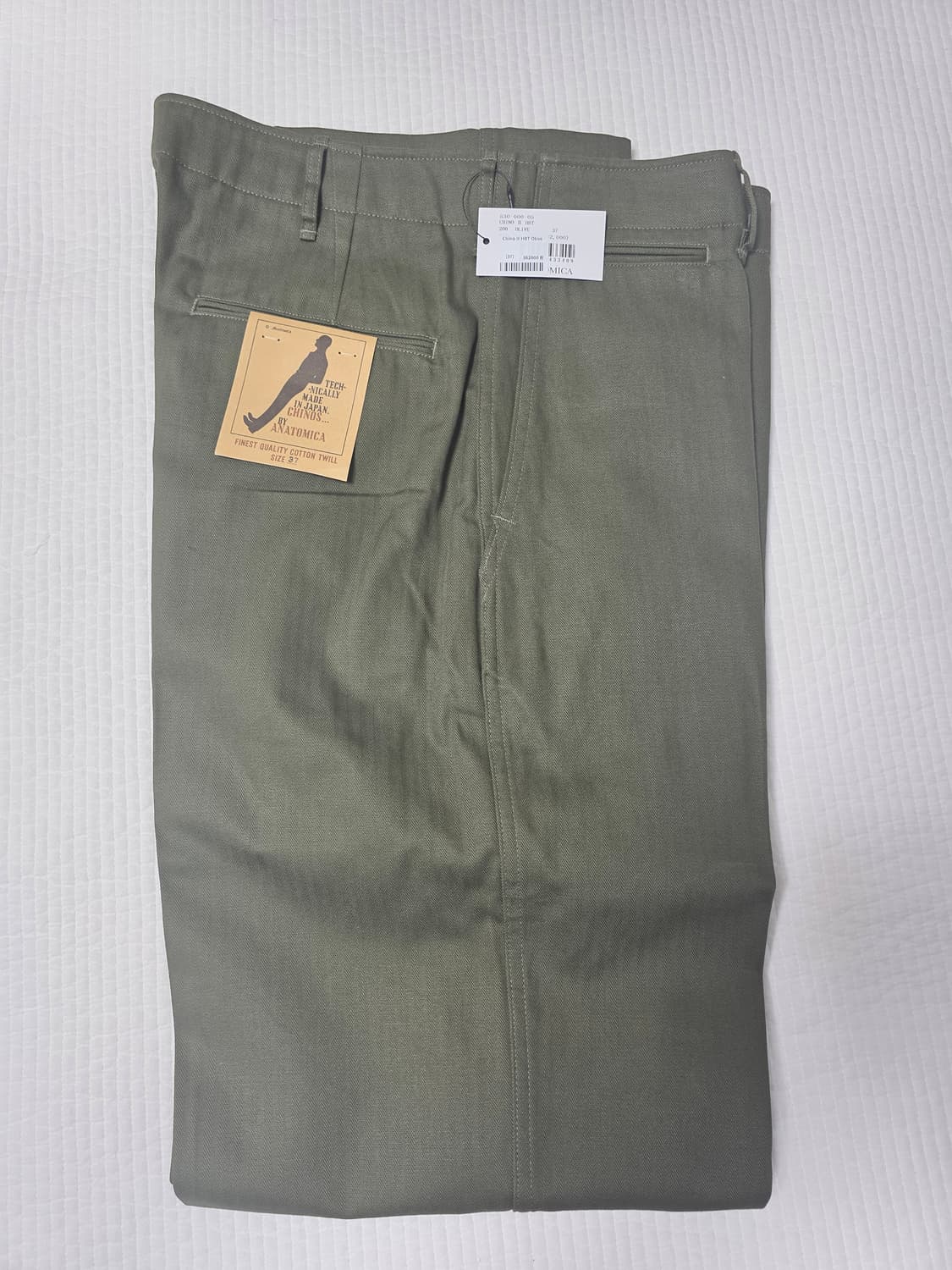 아나토미카 치노2 HBT 37사이즈(실사34)  상품이미지3