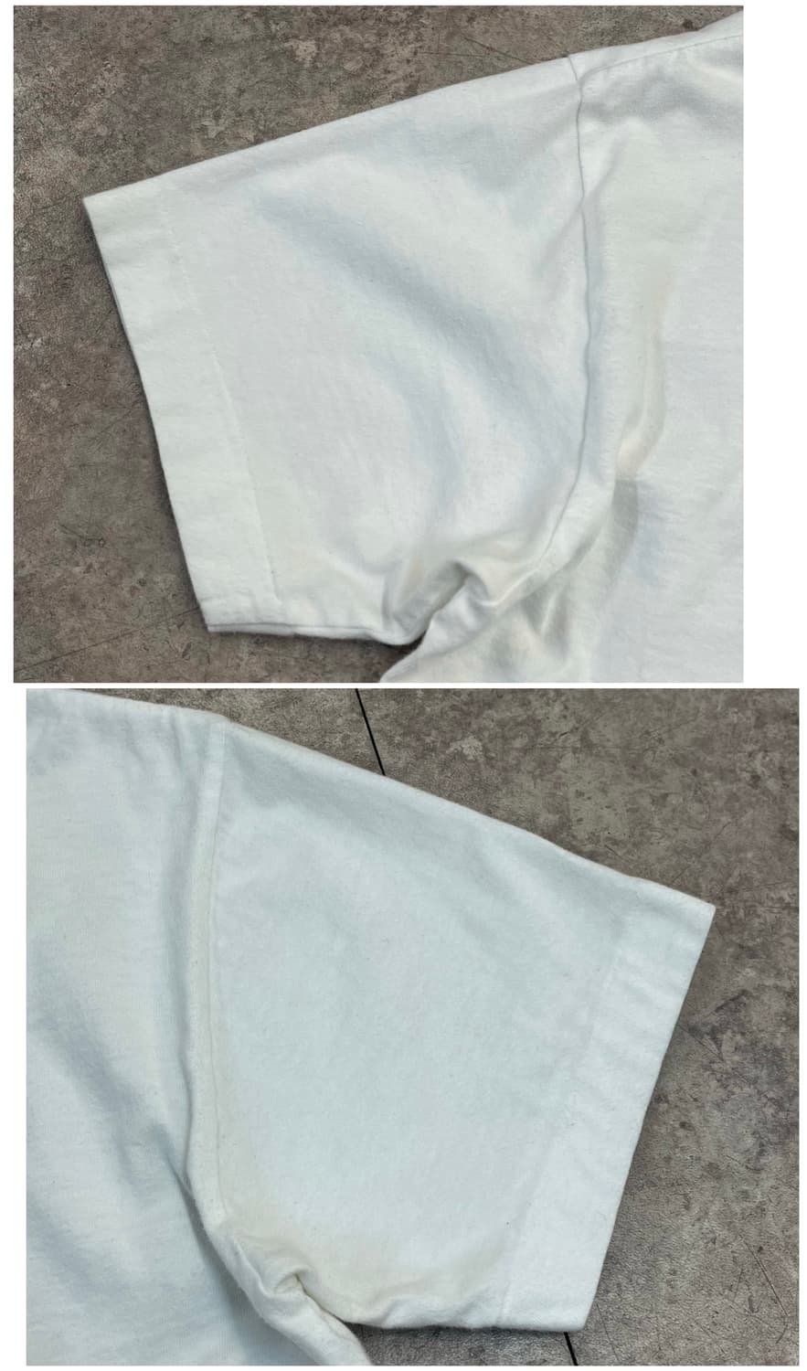 꼼데가르송 레드 하트 와펜 반팔티 화이트 L #csz3478 상품이미지10