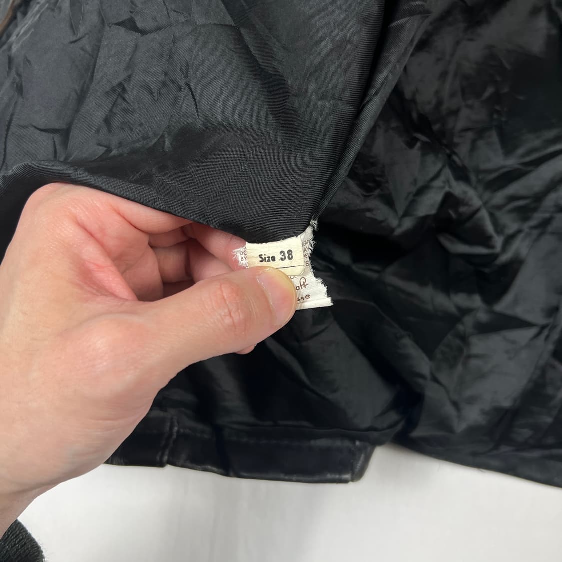 쇼트 schott 싱글 가죽 레더 라이더자켓 상품이미지8