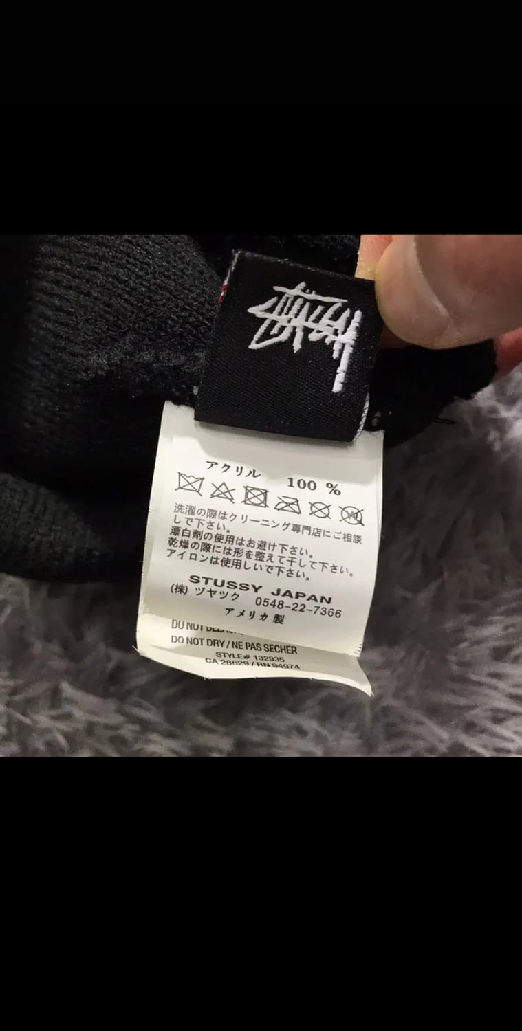 [[FREE, A급]@ 스투시(STUSSY) 블랙 비니 상품이미지4