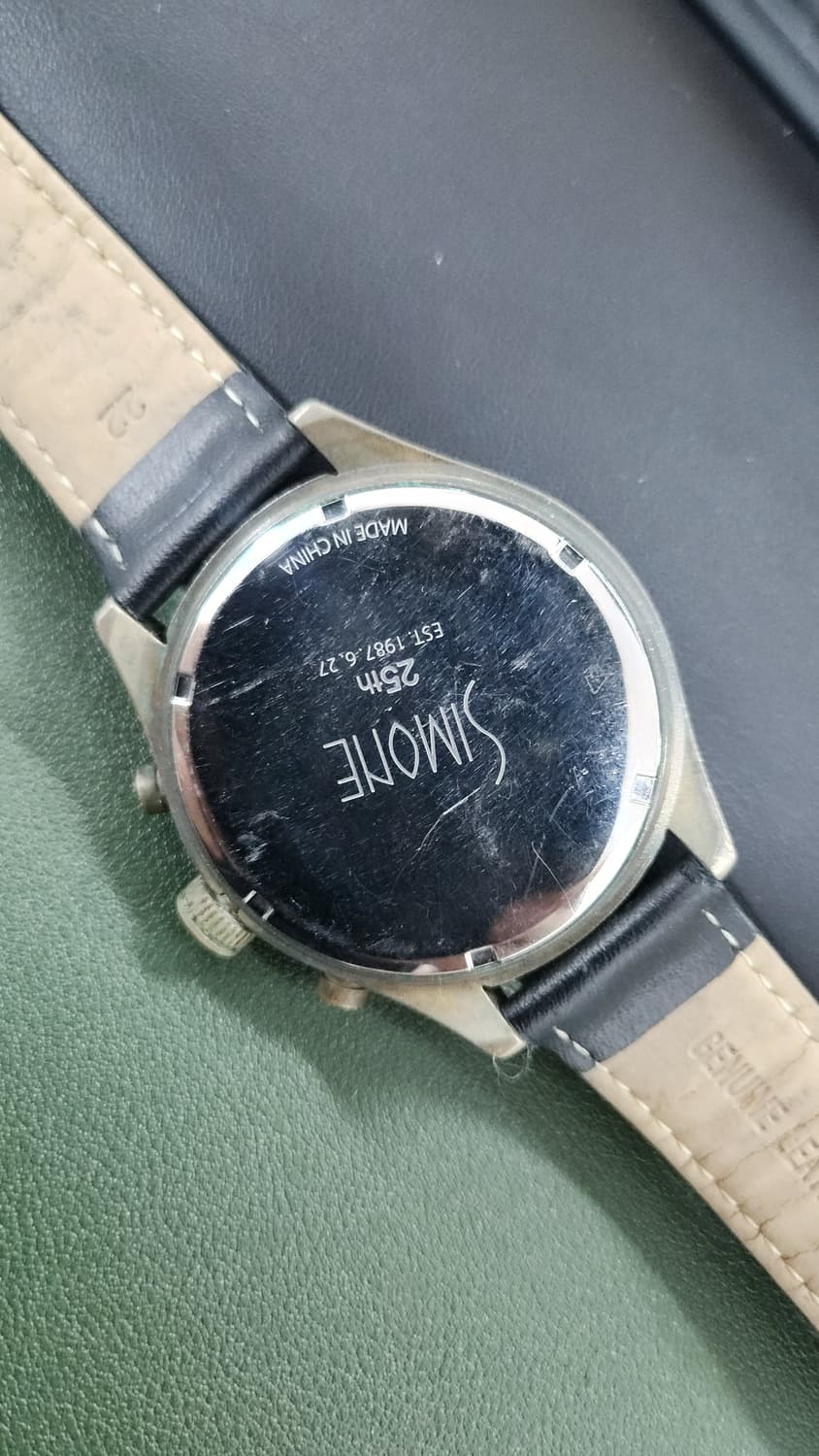 # 파슬 FOSSIL SIMONE 크로노 브라운 빈티지 시계급처/ 레트로 상품이미지10