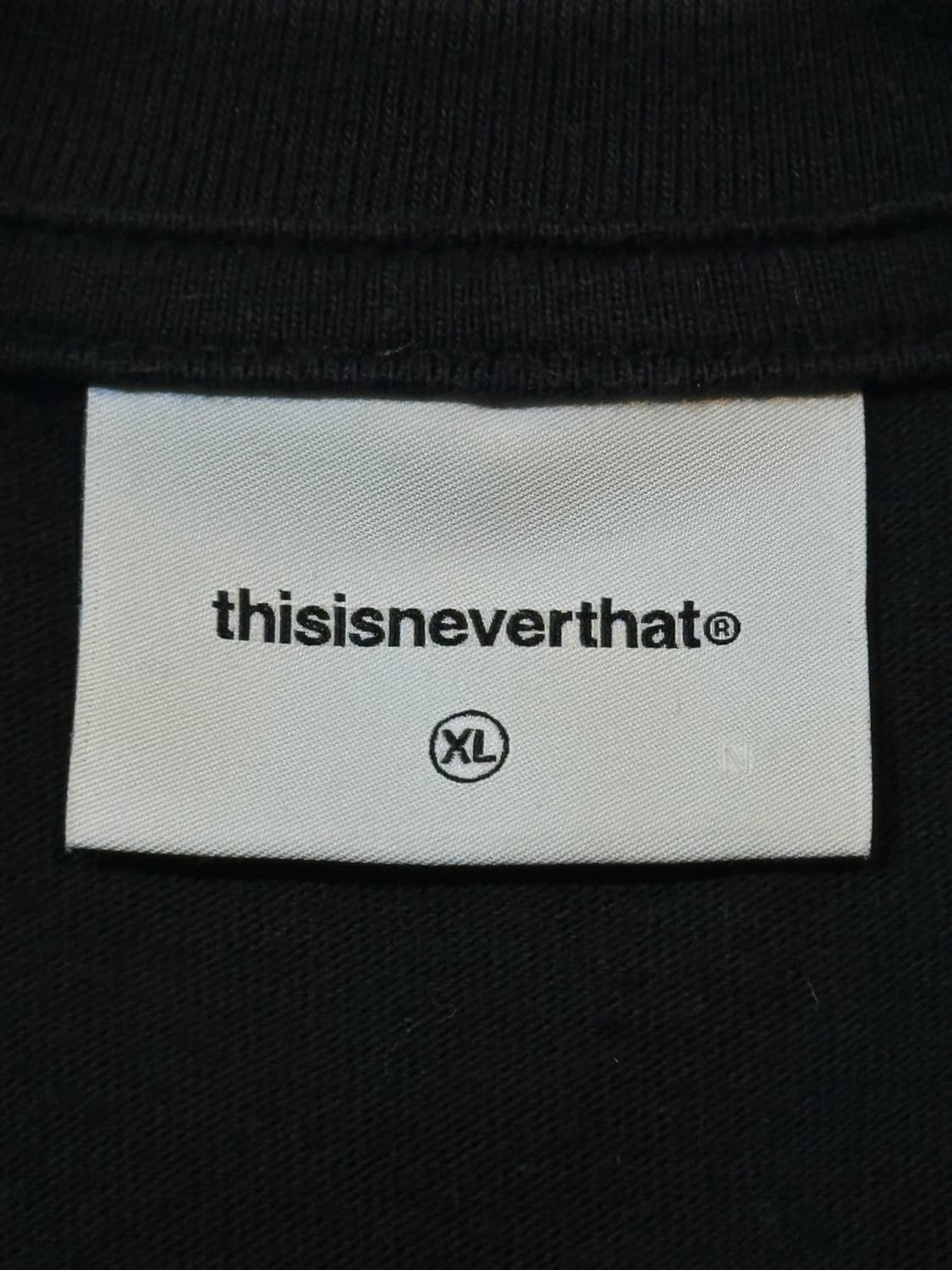 디스이즈네버댓 Stacked Cards 롱슬리브 긴팔 블랙 상품이미지4