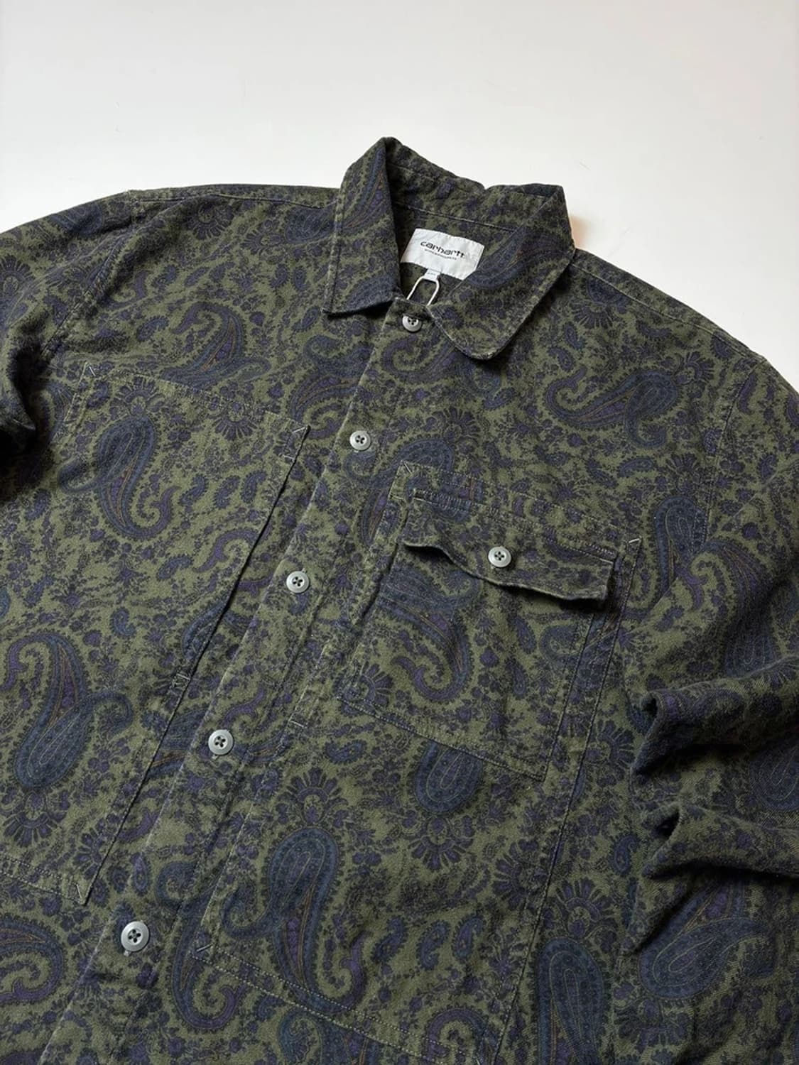 칼하트 플랜트 페이즐리 프린트 셔츠 PN9129 상품이미지2