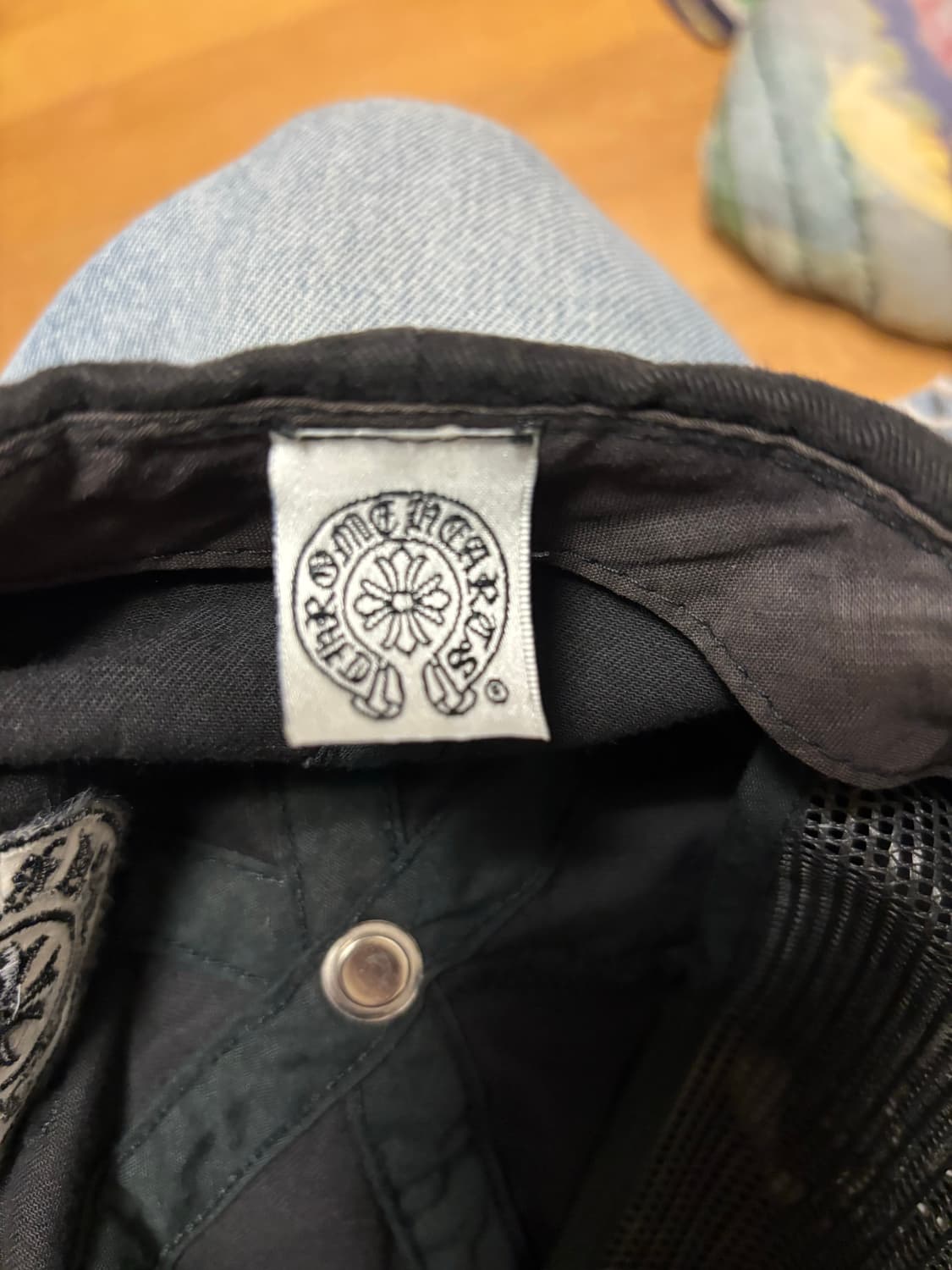 90s chrome hearts 크롬하츠 세메터리 캡 상품이미지5