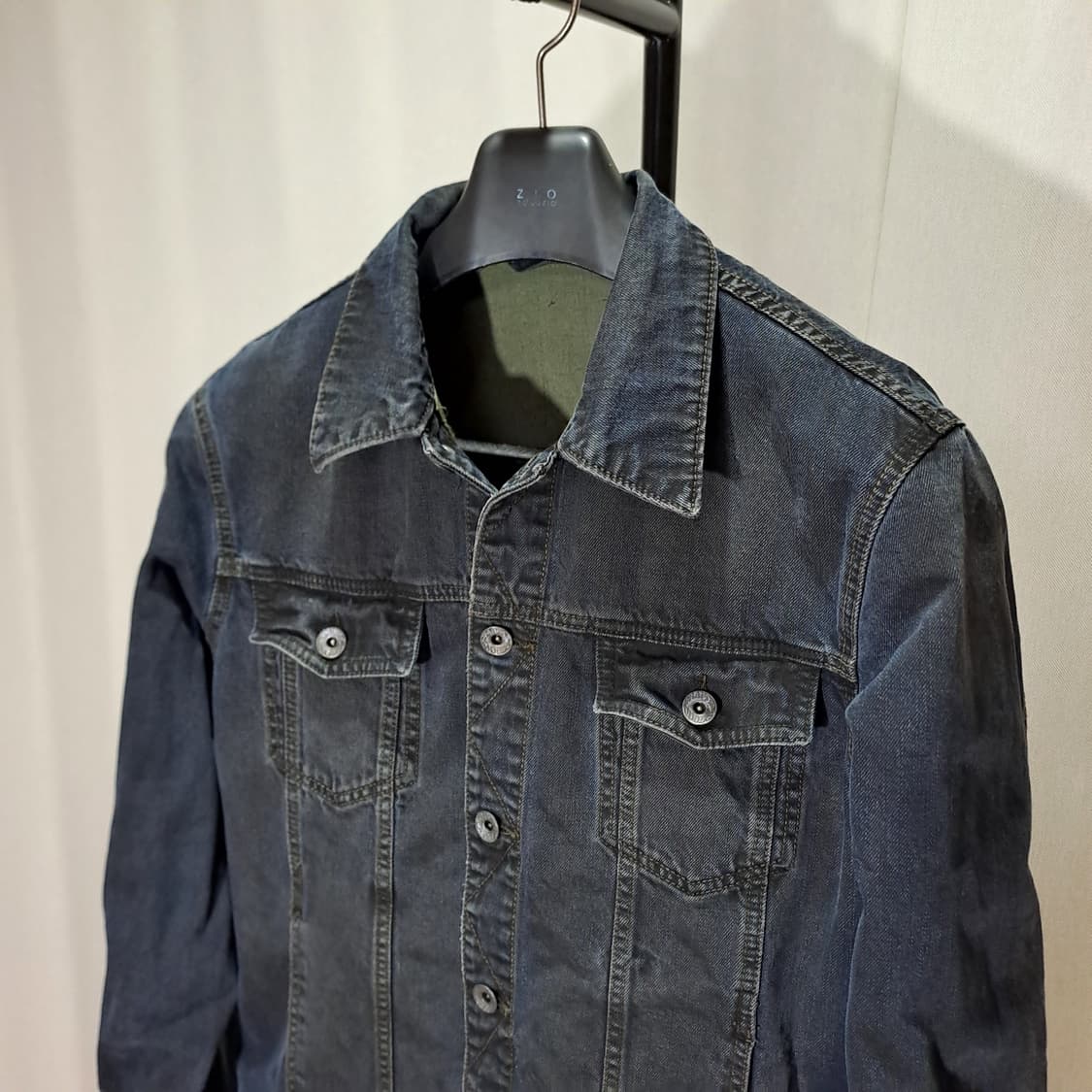 (택포) 미군 밀러터리 데님 리버서블 커스텀 자켓 105 B408 상품이미지7