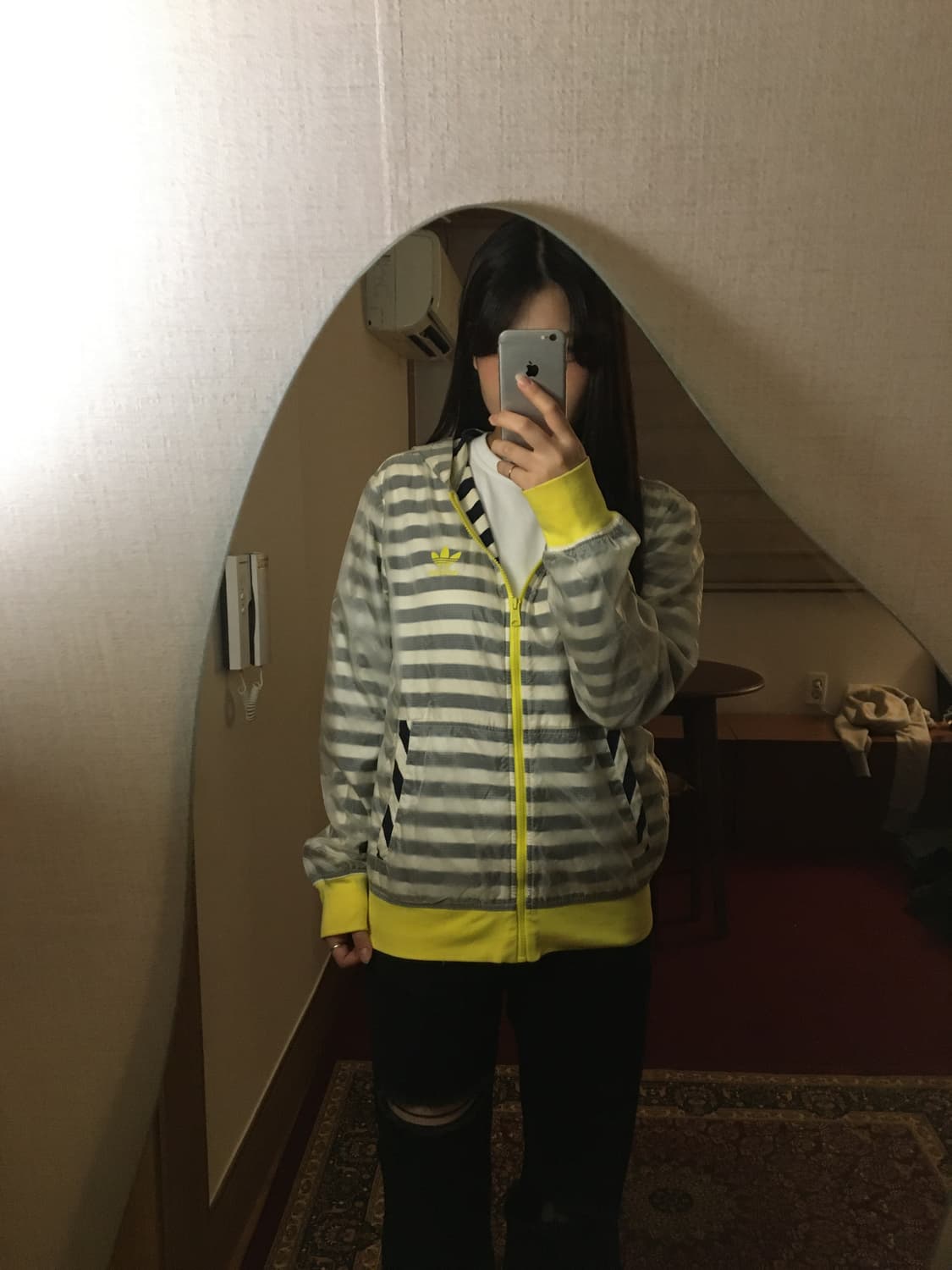 아디다스 스트라이프 바람막이 상품이미지3