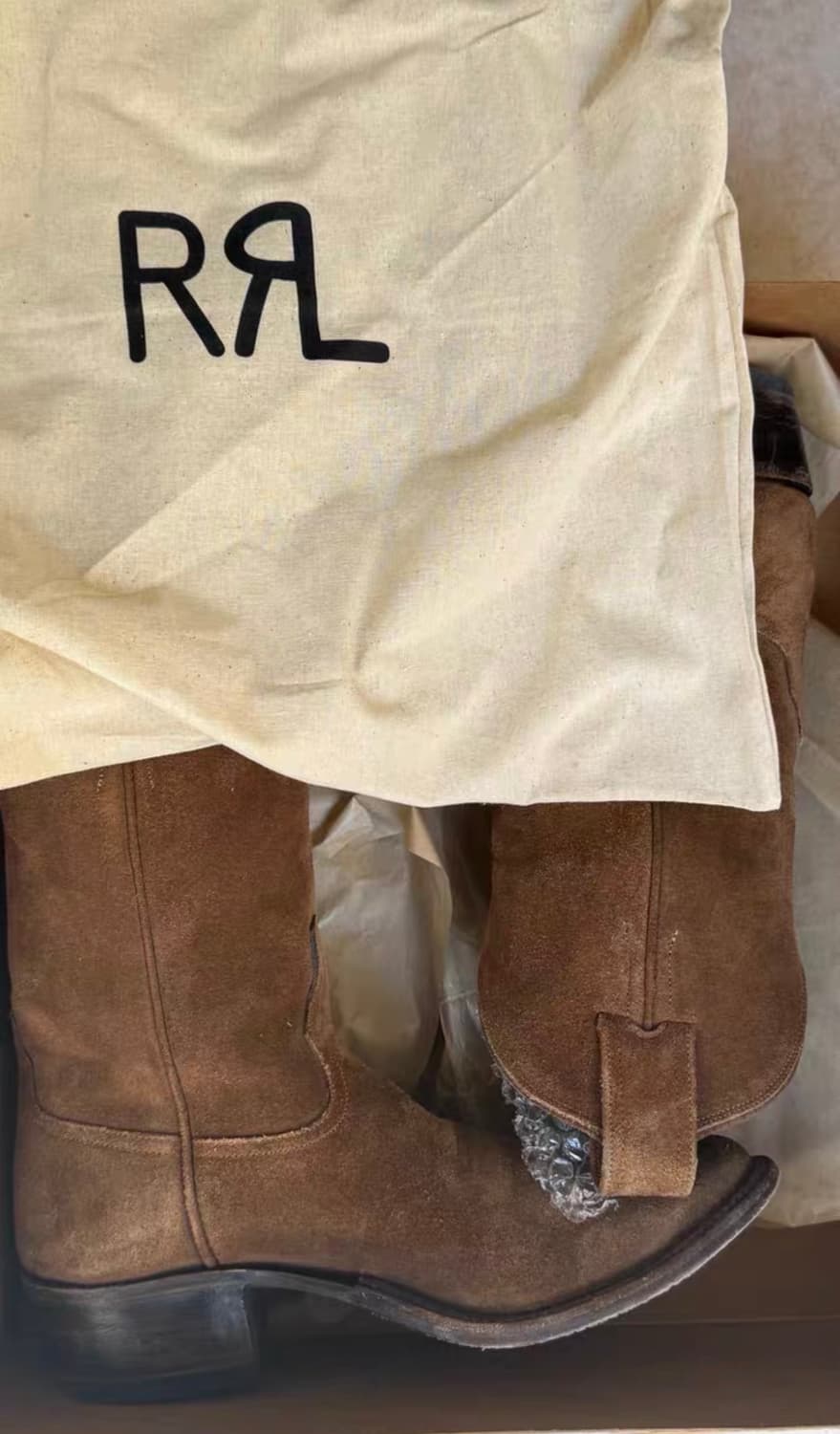 rrl 플레인뷰 러프아웃 스웨이드 부츠 8.5 상품이미지7