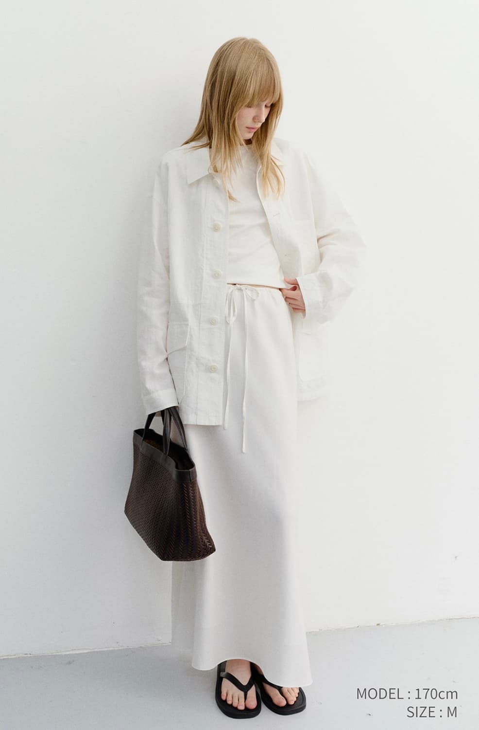 ⭐️풀박⭐️ 던스트 린넨 자켓 상품이미지2