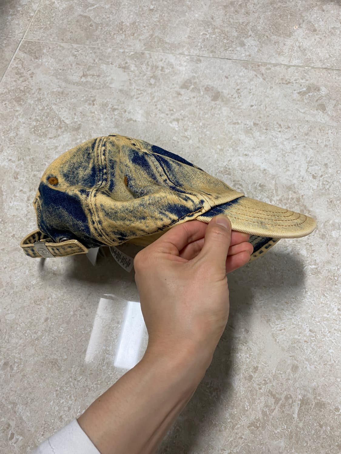 디젤 C-샙 트리티드 데님 볼캡 2 상품이미지3