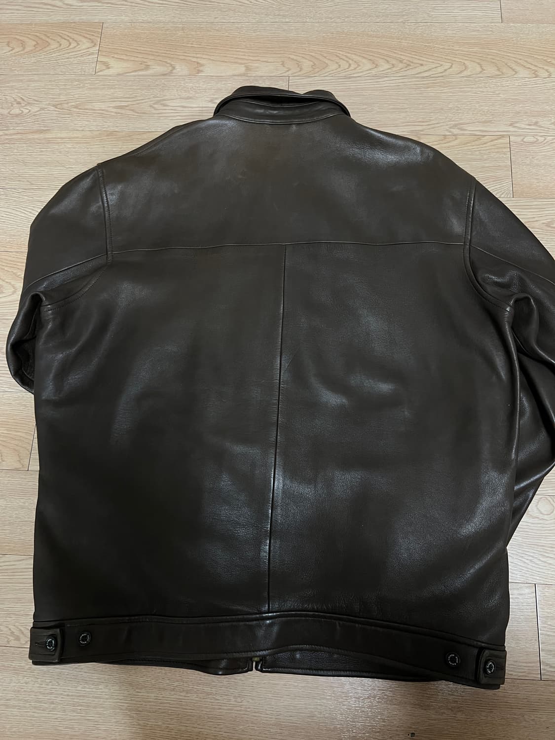 폴로 랄프로렌 맥스웰 램스킨 레더 자켓 M 상품이미지3