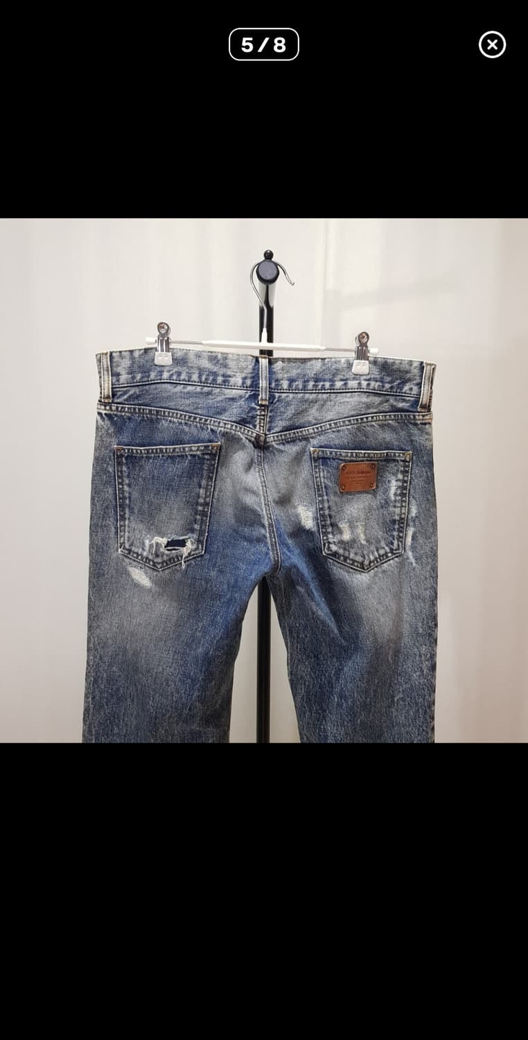 돌체 앤 가바나 데미지팬츠 50 상품이미지3