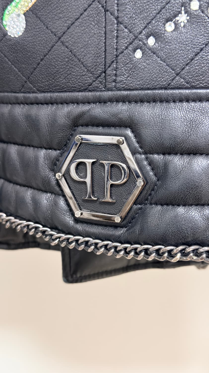 필립플레인 한정판 레더자켓(팅커벨) 상품이미지3