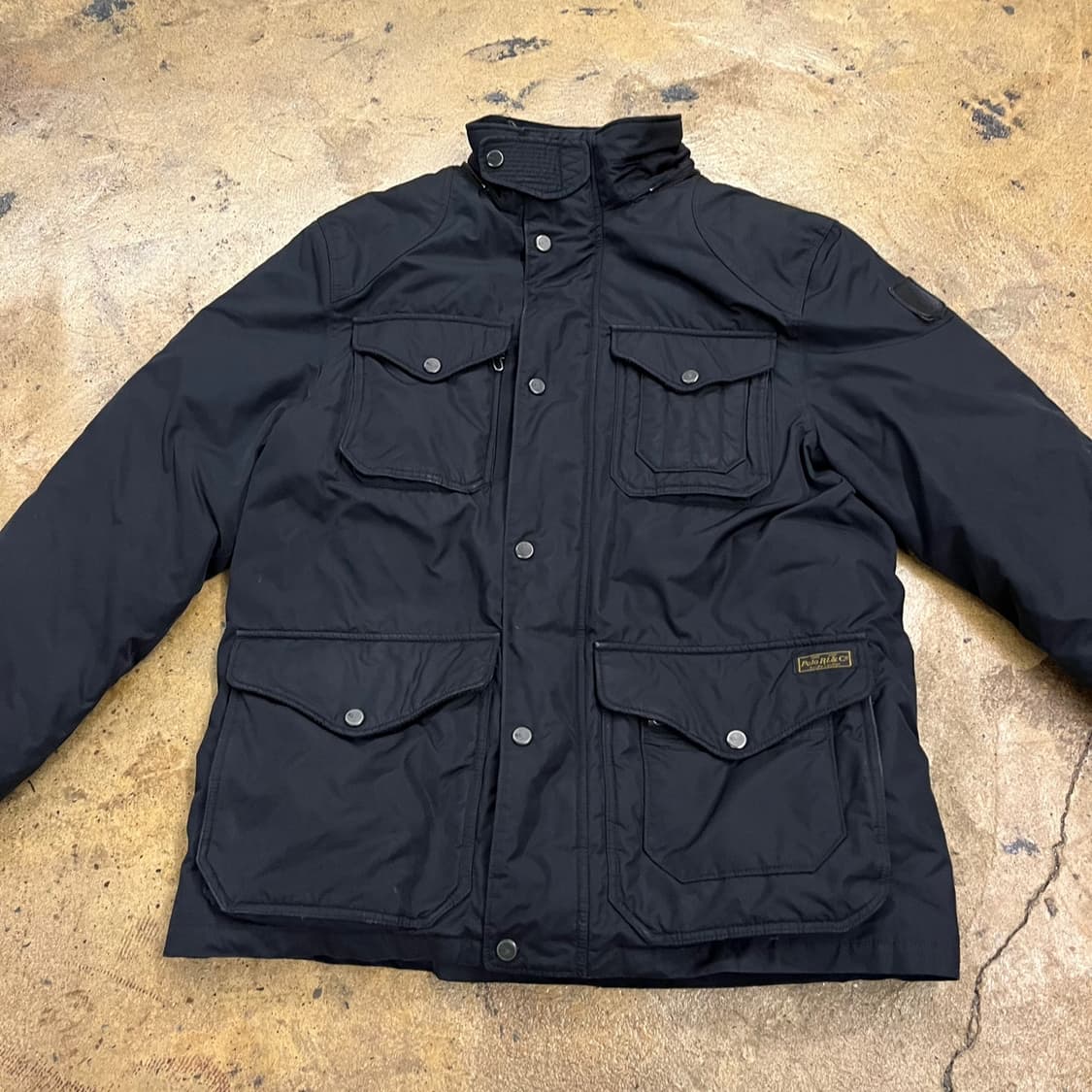 [정품/L] 폴로 랄프로렌 바이커 다운 패딩 자켓 b19 상품이미지3