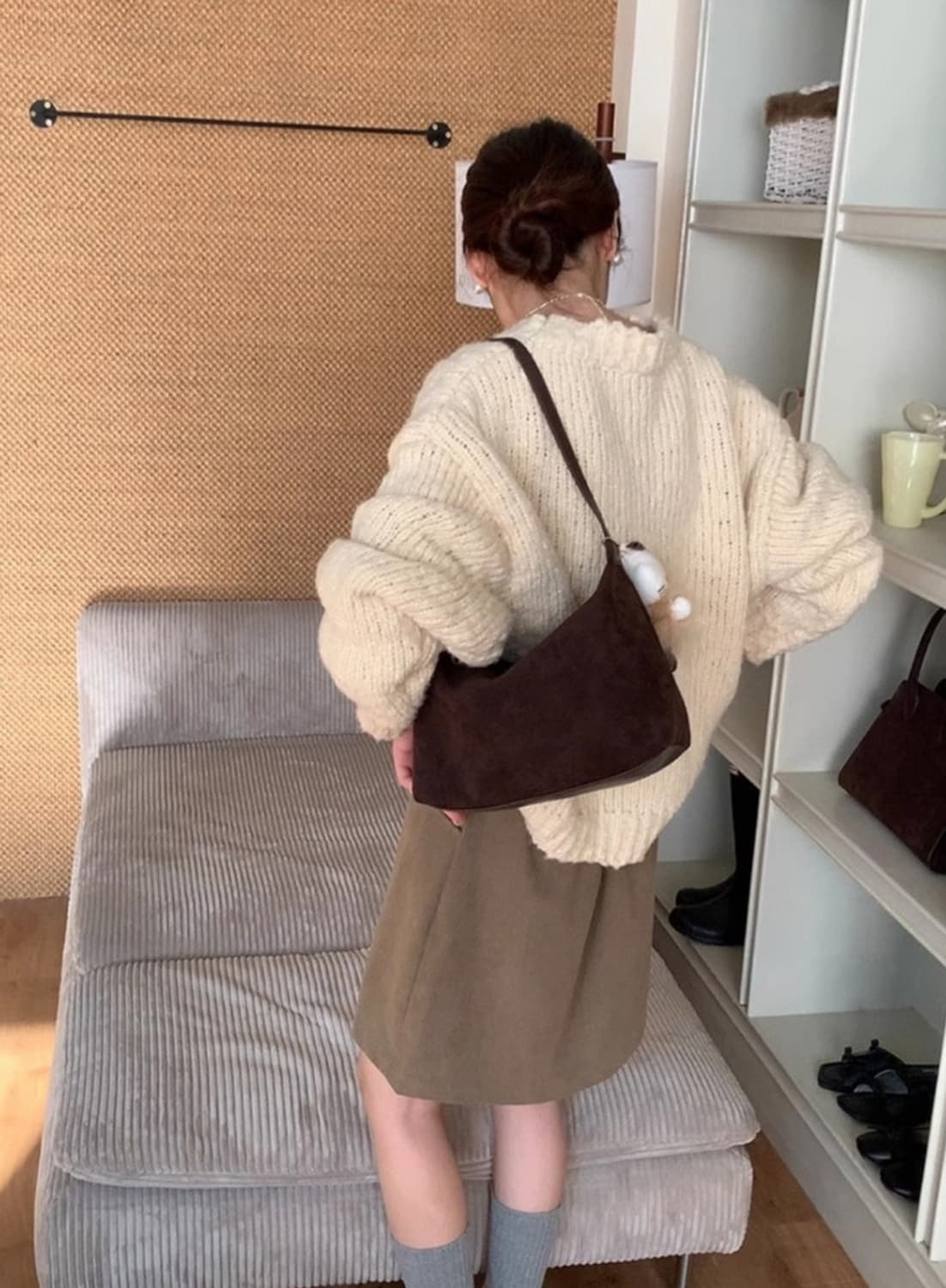 스웨이드 토트백 상품이미지3