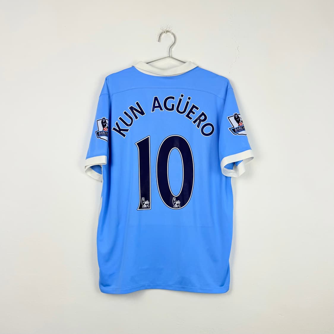 15-16 맨시티 홈 아구에로 유니폼 상품이미지1