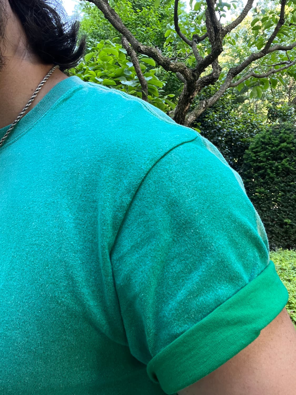 HAND-FADED GREEN T-SHIRT 상품이미지2
