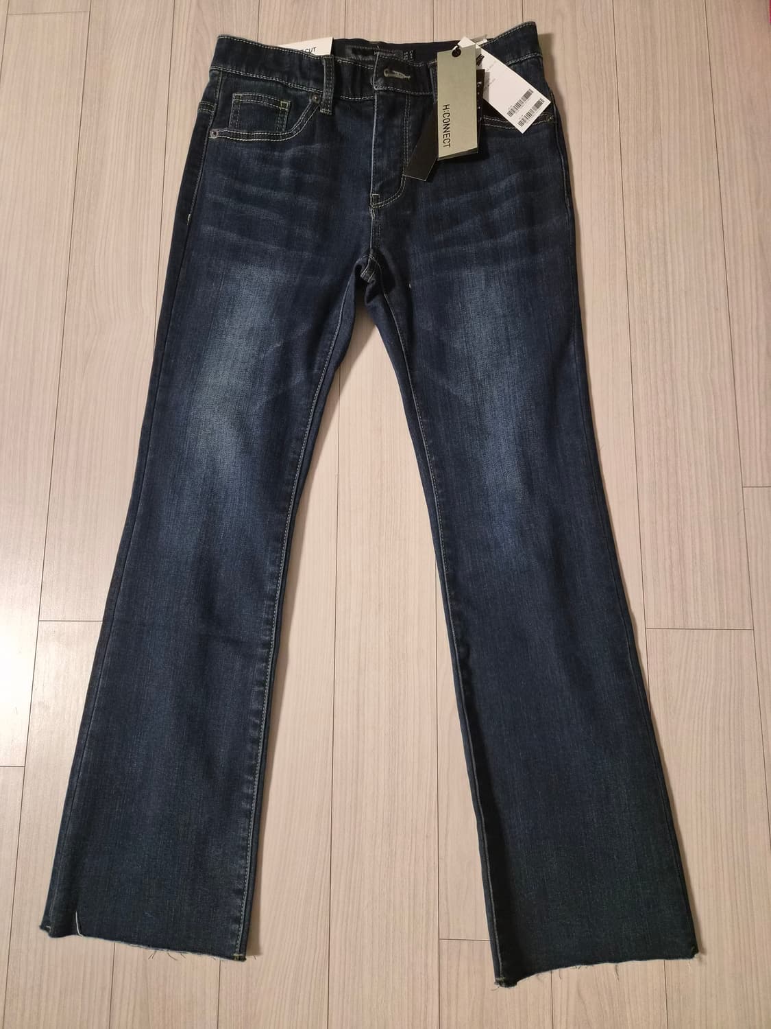 [새상품/27] 에이치커넥트 여성 부트컷 청바지 (택 포함) 상품이미지1