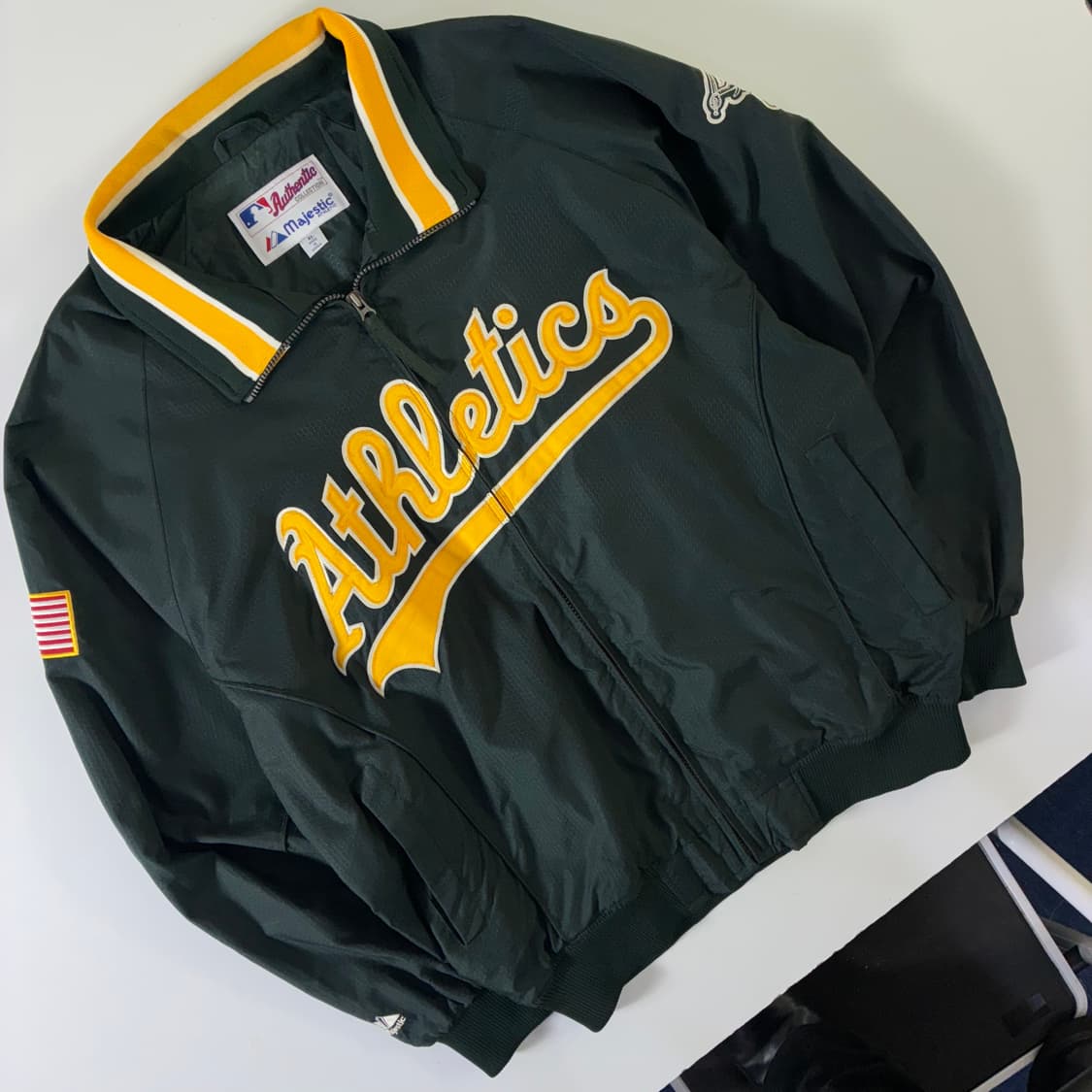 Majestic 마제스틱XMLB 90‘s 오클랜드 립스탑 자켓 상품이미지2