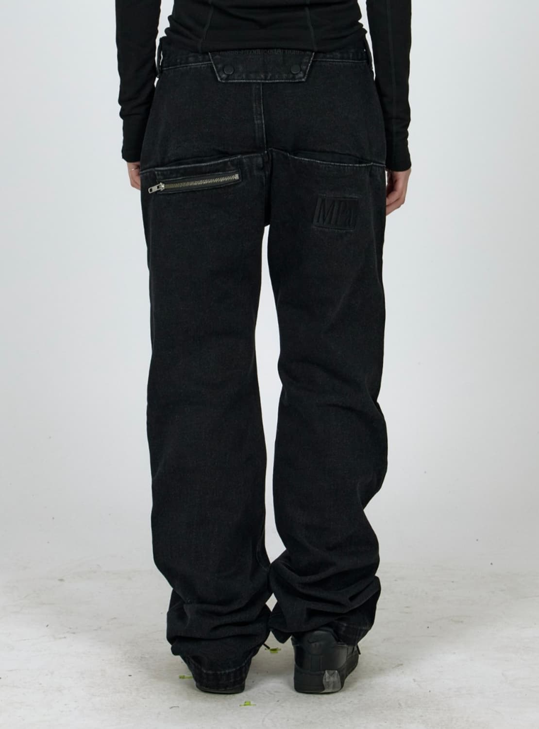 리빌드 포켓 팬츠 (BLACK) M사이즈 상품이미지2