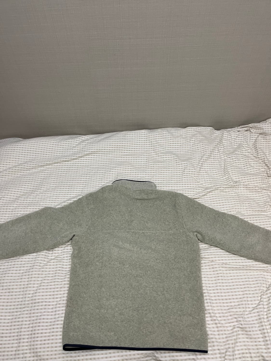 파타고니아 신칠라 플리스 오트밀 헤더/스몰더 블루 상품이미지2