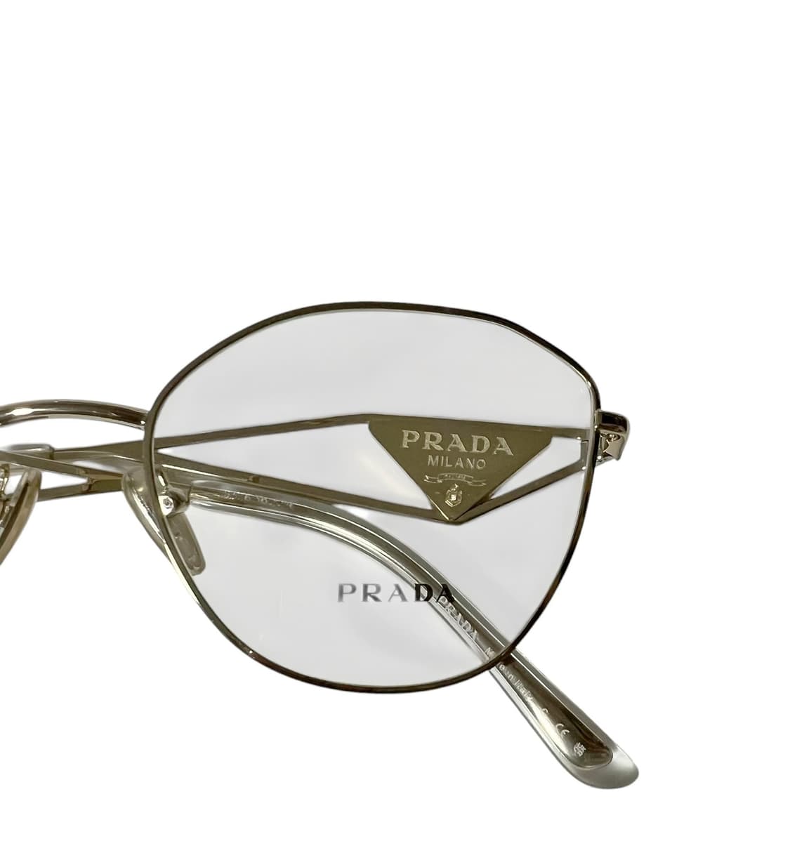 프라다 명품 골드 메탈 안경 여자명품 상품이미지8