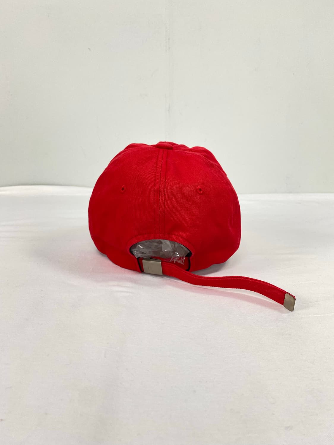 우알롱 레드 볼캡 모자 상품이미지2