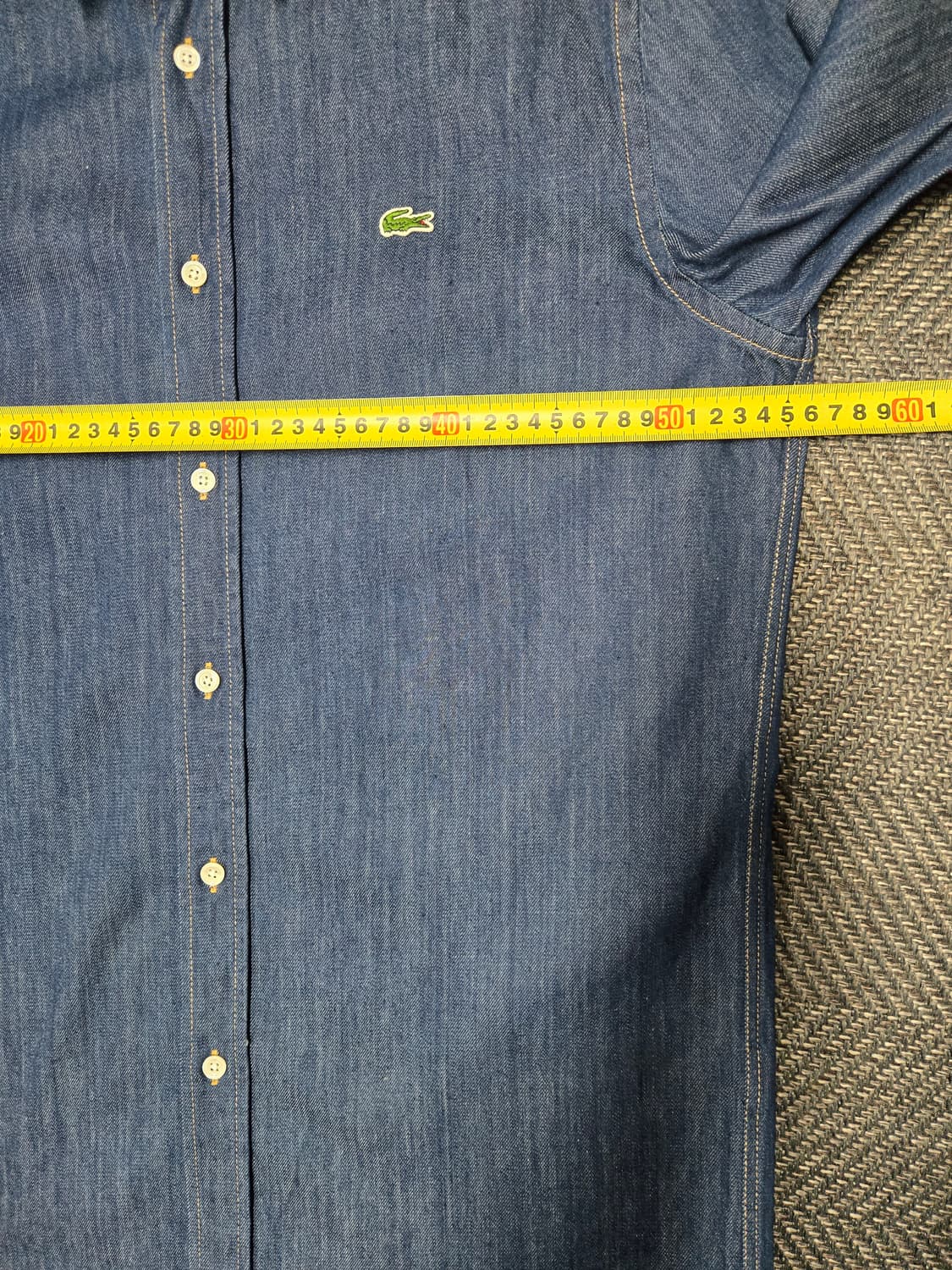 라코스테 클래식 데님 셔츠 상품이미지6