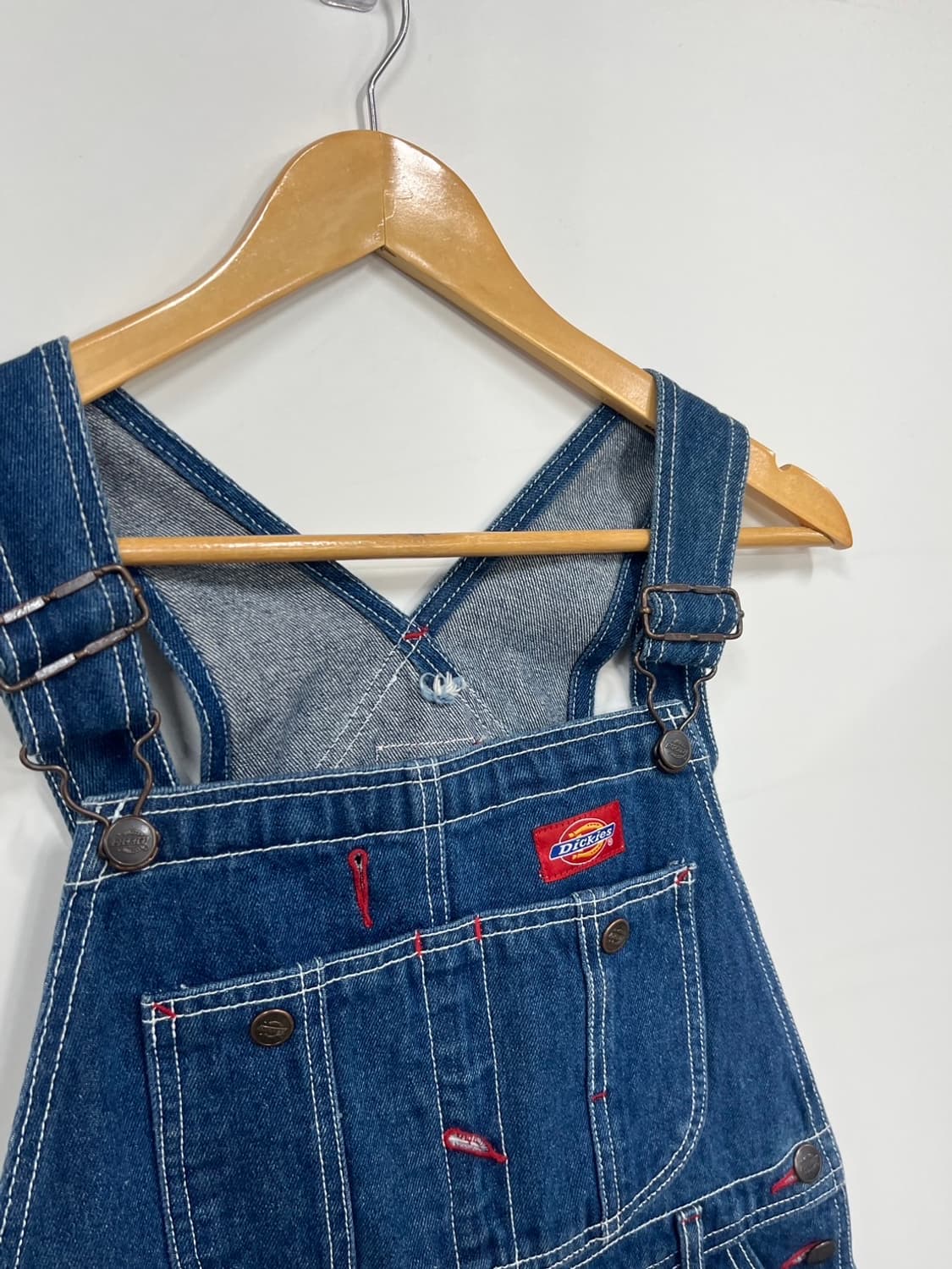 디키즈 오리지널 진청 데님 멜빵 여성 원피스 상품이미지2