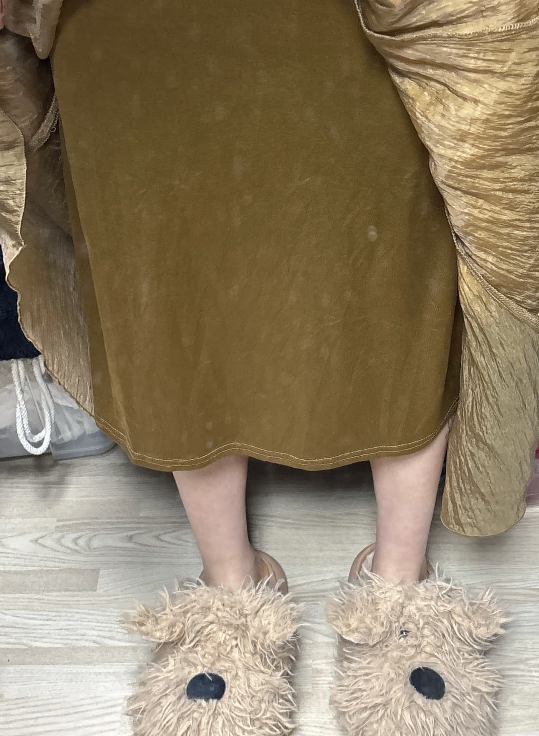 빈티지 히피 보헤미안 링클 롱스커트 상품이미지4