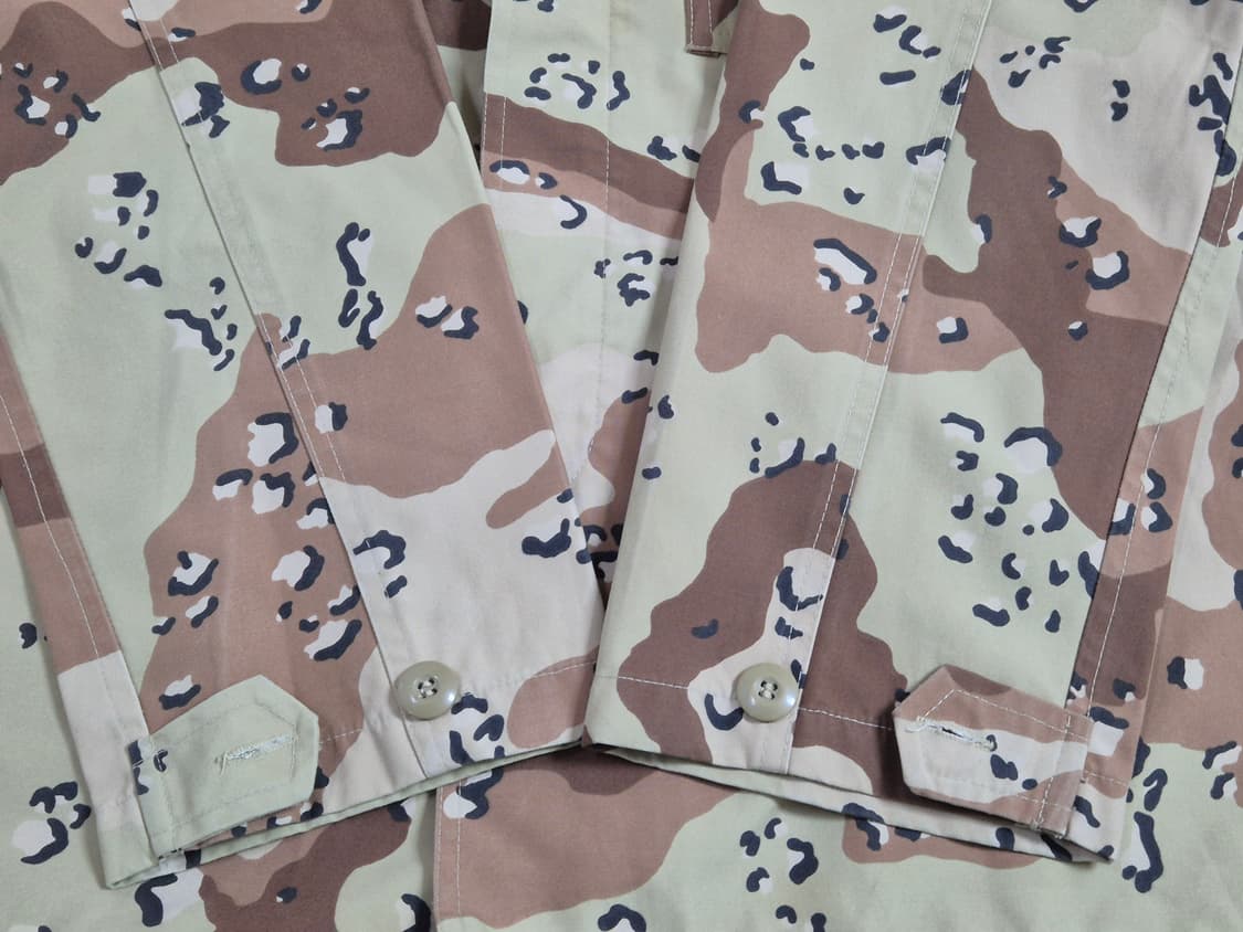 육군 구형 걸프전/상록수 부대 사막복 의무 대위 전투복 상의 자켓 (L) 상품이미지5