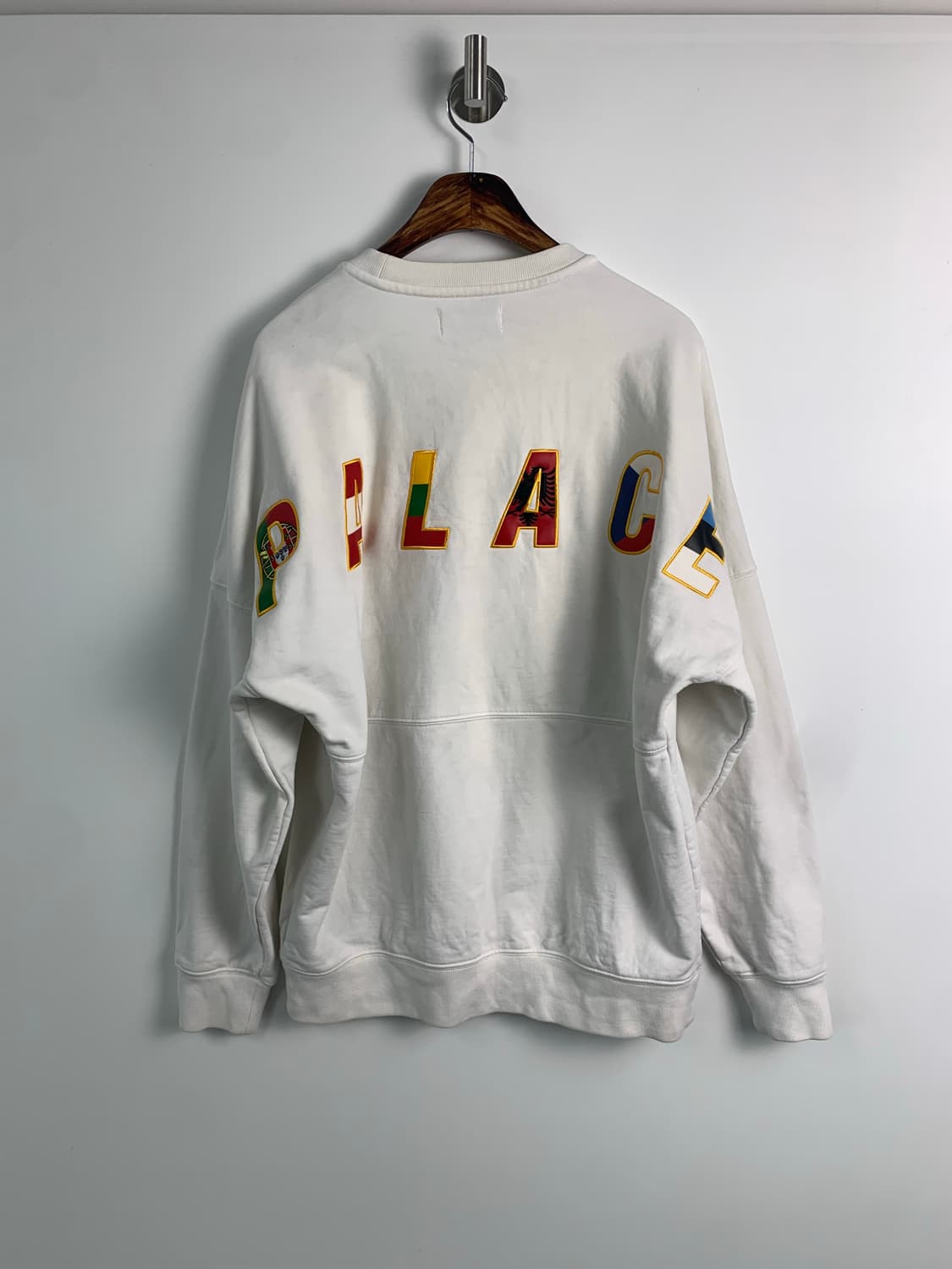 팔라스 EU 유로 돈 화이트 맨투맨 상품이미지4