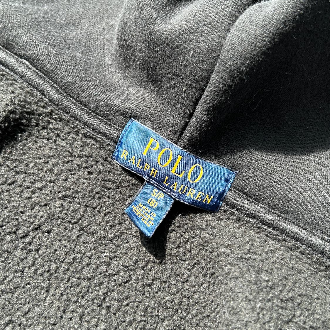 폴로 랄프로렌 베어 기모 후드집업 상품이미지7