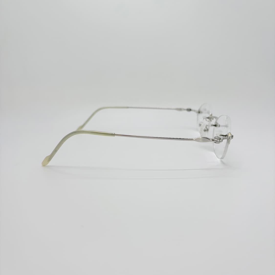 서전 CARINO 실버 오벌 무테 상품이미지5