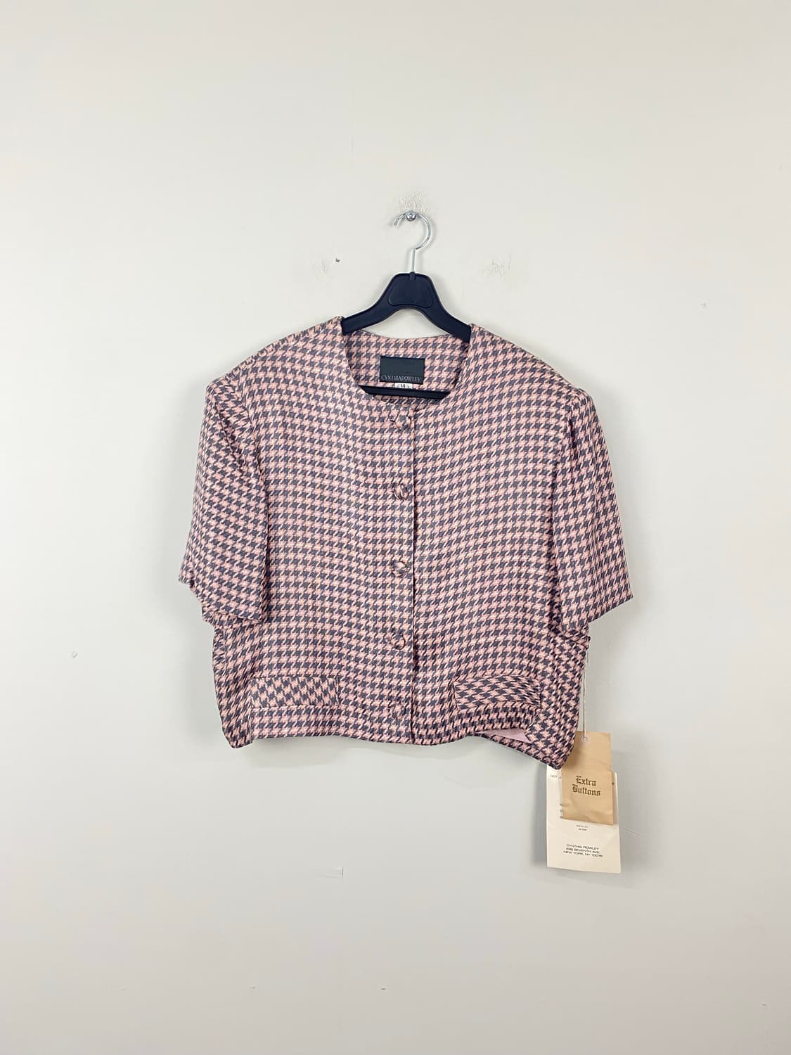 Cynthia Rowley 신시아로리 하운드투스 반팔 자켓 14 <18> 상품이미지1