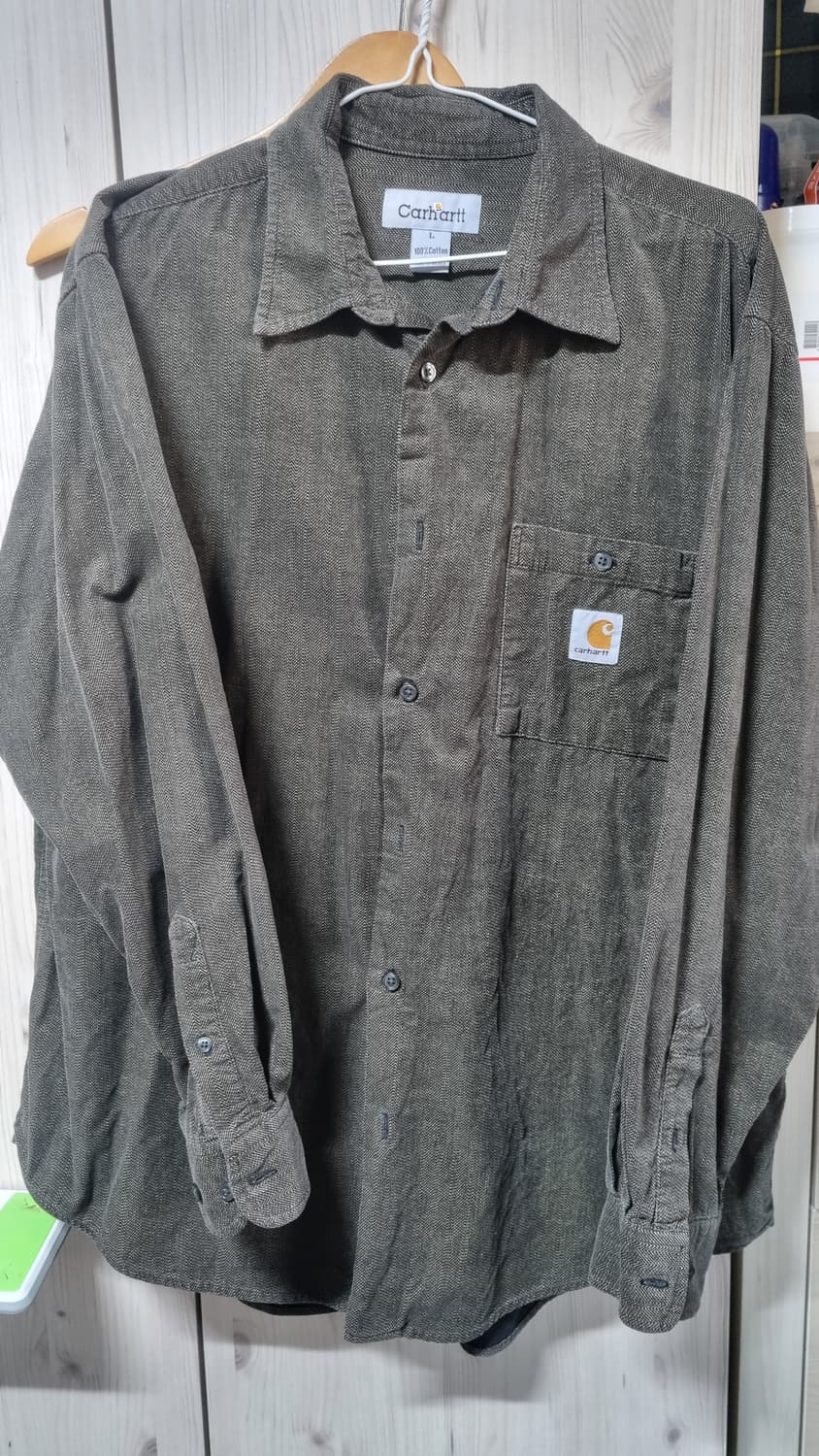 칼하트 헤링턴 코듀로이 셔츠 L  상품이미지2