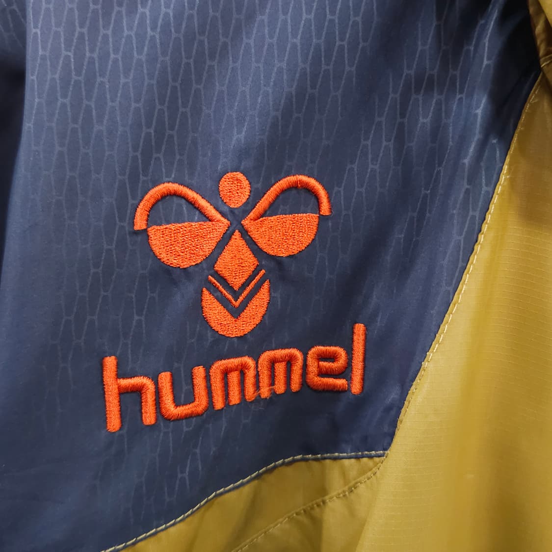 빈티지 Hummel 바람막이 후드집업 자켓- L 상품이미지3